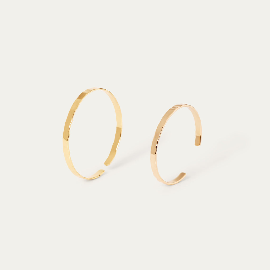 Elega Tiny Bangle (18K Gold Brass)