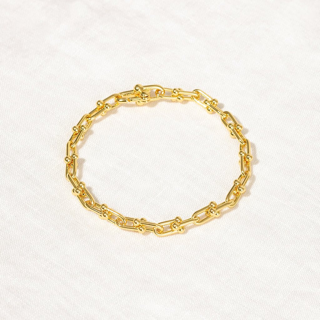 Haru Biggie Bracelet (18K Gold Brass)