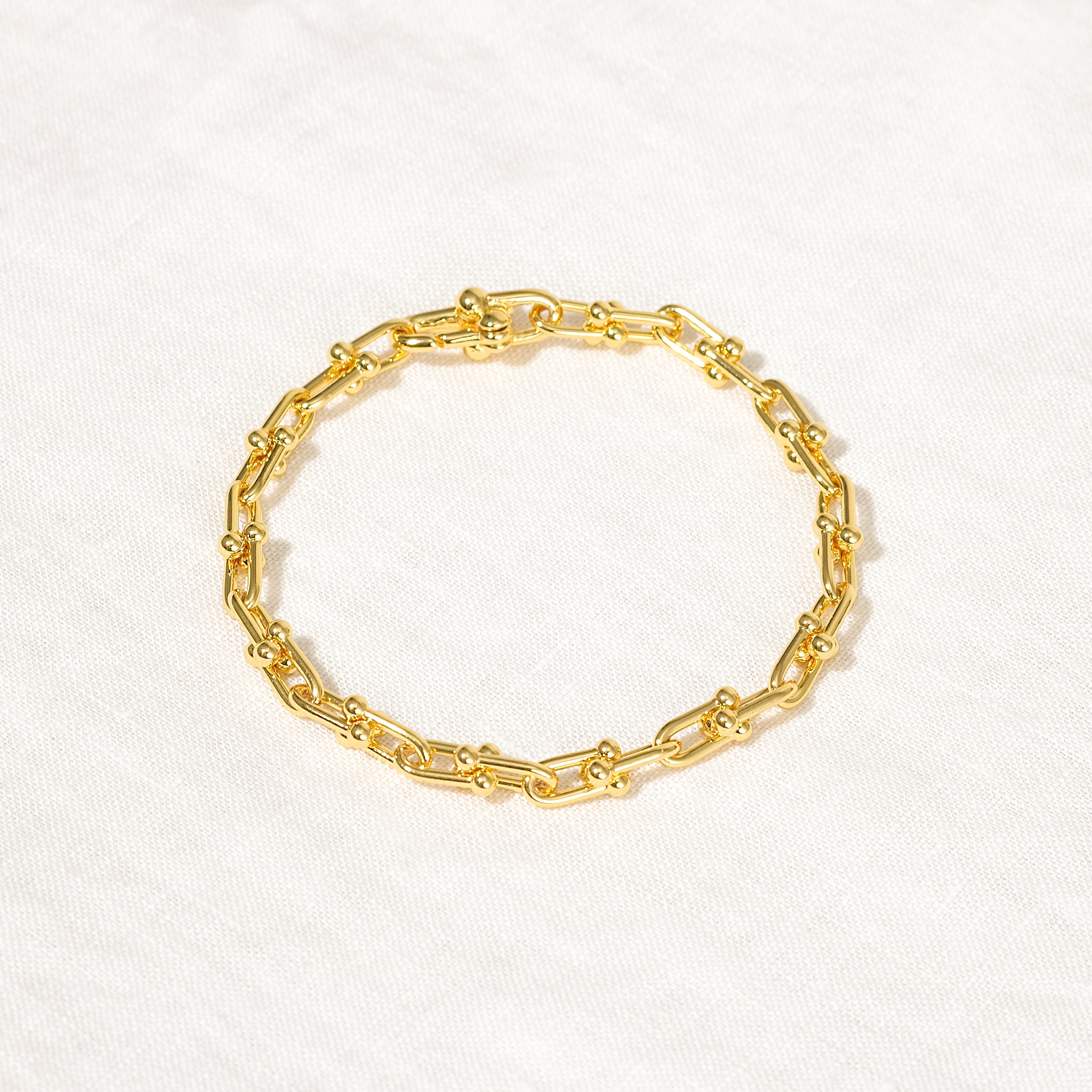 Haru Biggie Bracelet (18K Gold Brass)