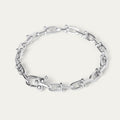 Haru Tiny Bracelet (Silver Brass)