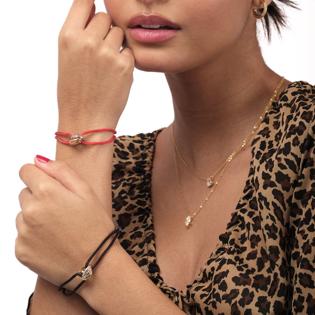 Promise-Cord Bracelet (Black)